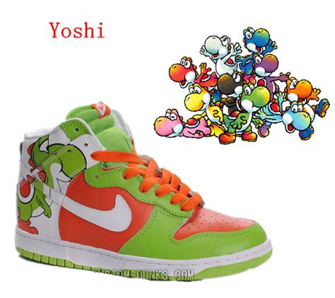 nike yoshi shoes custom